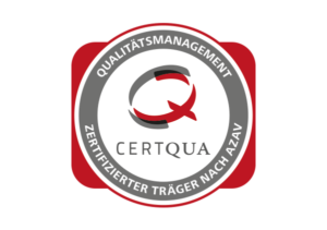 Logo - CERTQUA - Zertifiziert nach DIN ISO 29990 - Partner der Ibeda Akademie Köln
